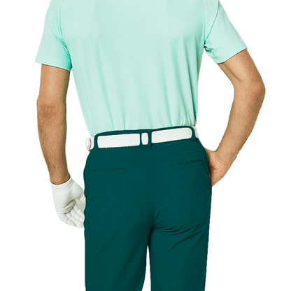 GoPlayer Men's Elastic Waist Golf Pants (Blue)