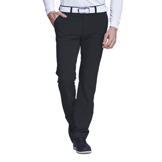 GoPlayer elastic waist quick-drying golf trousers (double yarn dark gray)