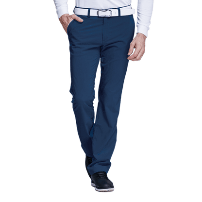 GoPlayer elastic waist quick-drying golf trousers (double yarn blue)