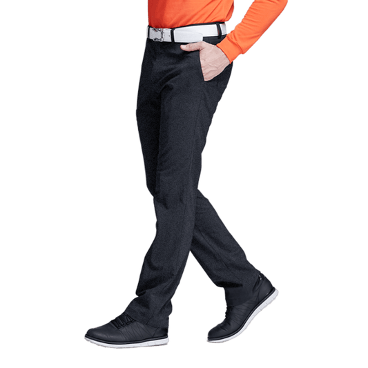 GoPlayer elastic waist quick-drying golf trousers (plain black)