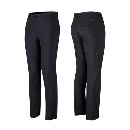 GoPlayer elastic waist quick-drying golf trousers (black plaid)