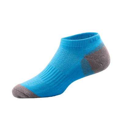 GoPlayer Women's Bamboo Charcoal Air Cushion Sports Ankle Socks