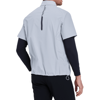 GoPlayer men's golf short-sleeved sports vest (grey)