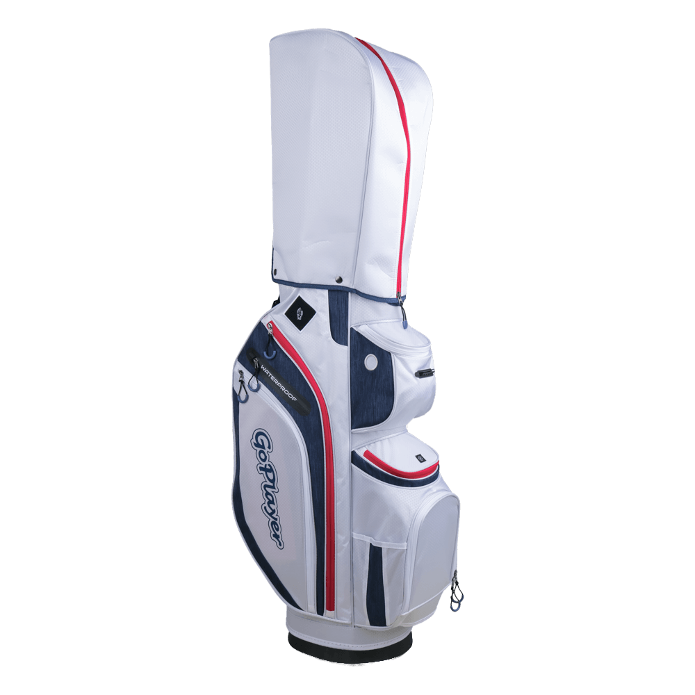 GoPlayer Ultra-Lightweight 14-Hole Rod Bag (White 2024)