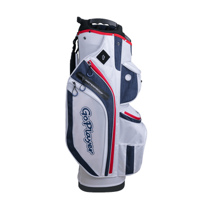 GoPlayer Ultra-Lightweight 14-Hole Rod Bag (White 2024)