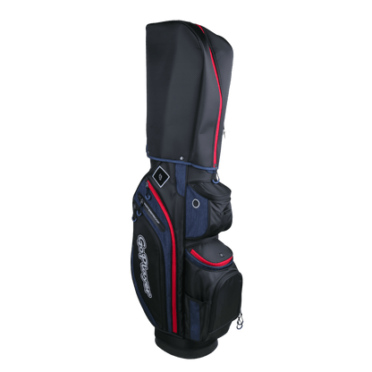 GoPlayer Ultra-Lightweight 14-Hole Rod Bag (Black 2024)