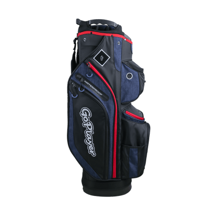 GoPlayer Ultra-Lightweight 14-Hole Rod Bag (Black 2024)