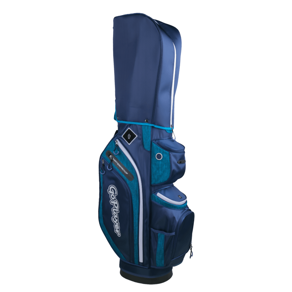 GoPlayer Ultra-Lightweight 14-Hole Rod Bag (Navy 2024)