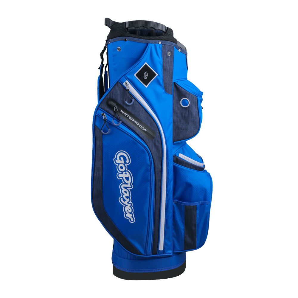 GoPlayer Ultra-Lightweight 14-Hole Rod Bag (Light Blue 2024)