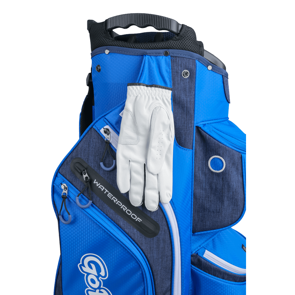 GoPlayer Ultra-Lightweight 14-Hole Rod Bag (Light Blue 2024)