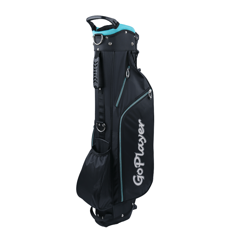 GoPlayer高爾夫輕量小腳架袋(黑淺藍)