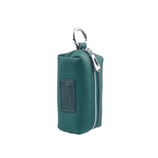 GoPlayer Golf Genuine Leather Ball Bag (Green)