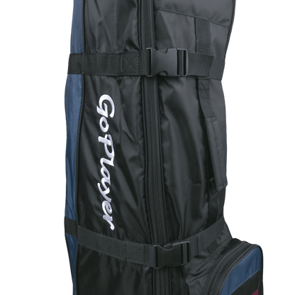 GoPlayer wheeled travel air bag (black and blue)