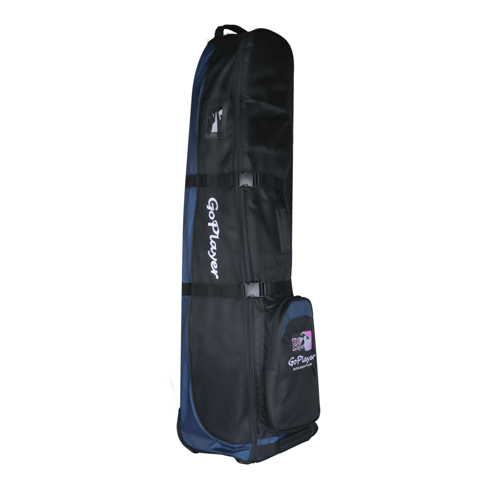 GoPlayer wheeled travel air bag (black and blue)