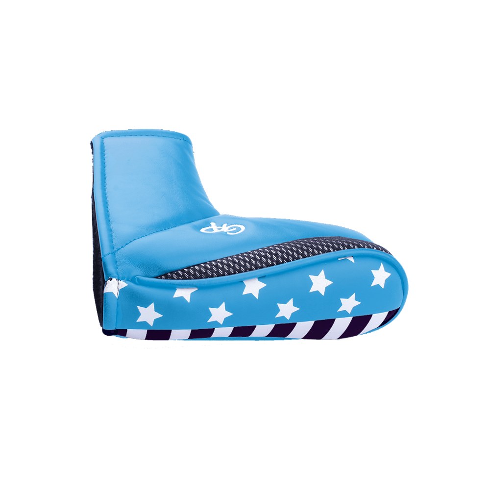 GoPlayer Putter Cover L Western Flag (Light Blue)