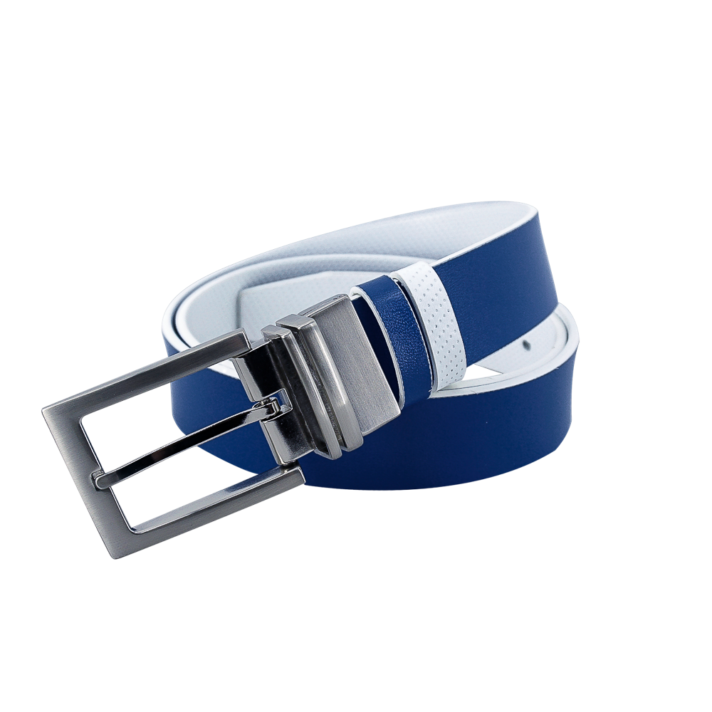 GP35mm reversible buckle belt (white/dark blue)