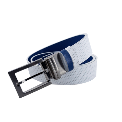 GP35mm reversible buckle belt (white/dark blue)