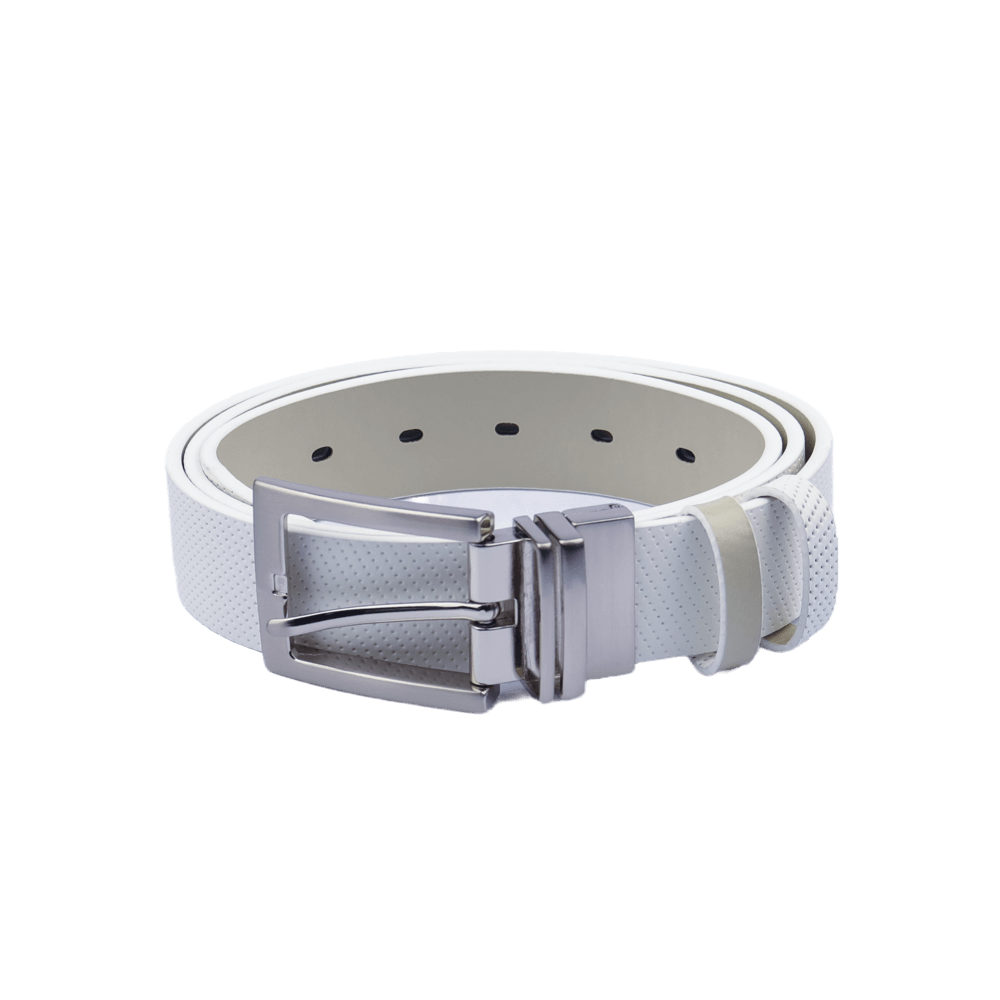 GoPlayer 35mm Reversible Buckle Belt (White/M)