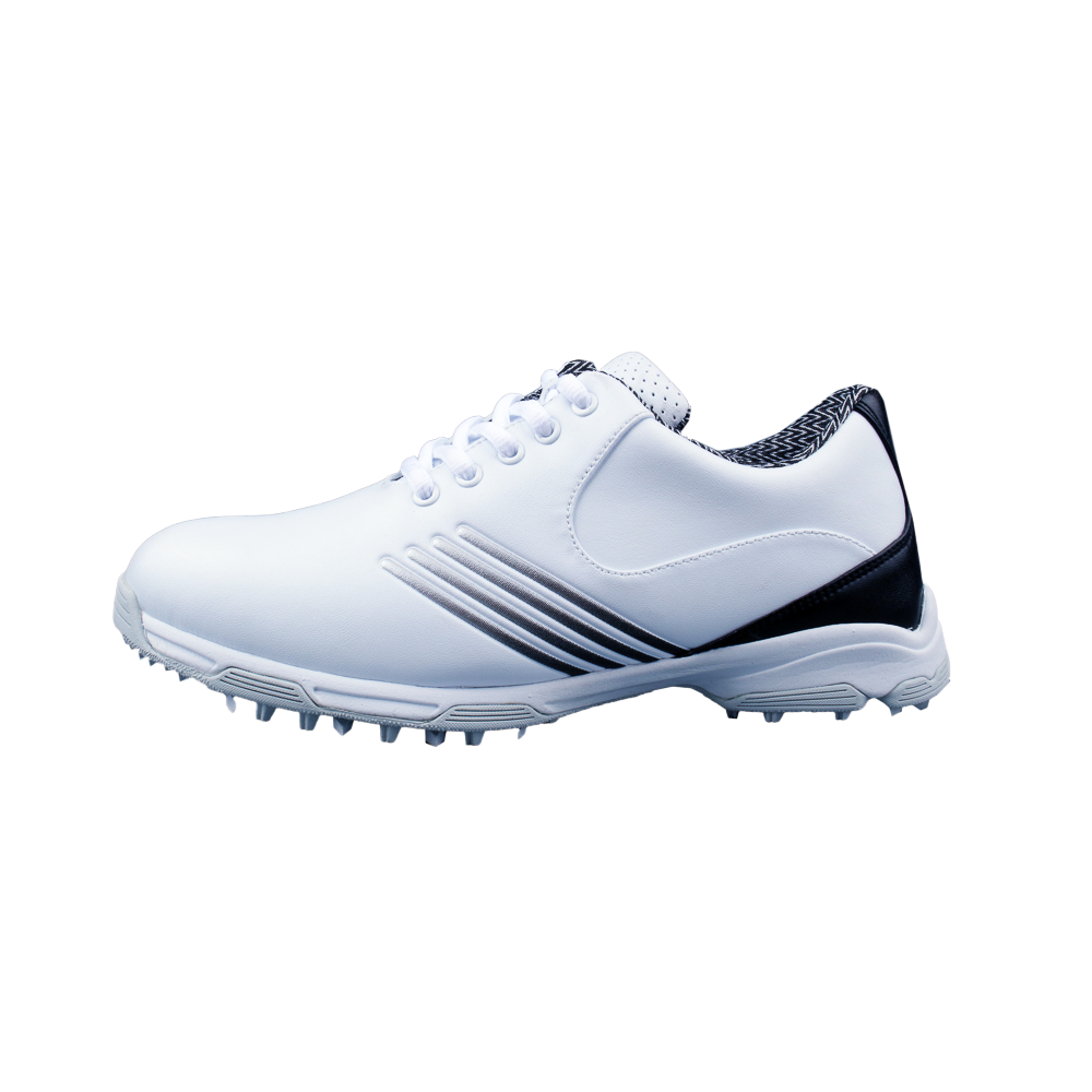 GoPlayer Ladies Golf Shoes (White &amp; Black)