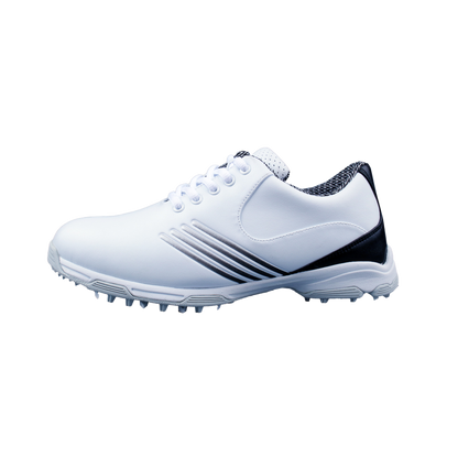 GoPlayer Ladies Golf Shoes (White &amp; Black)