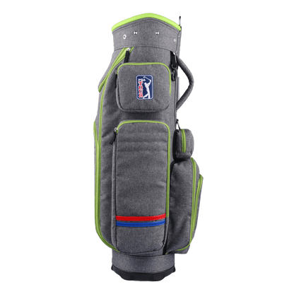 PGA 9" trendy soft cloth pole bag (charcoal gray)