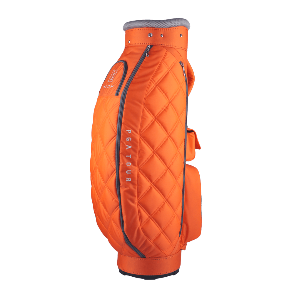 PGA Fashion Fabric Lightweight Rod Bag (Orange)