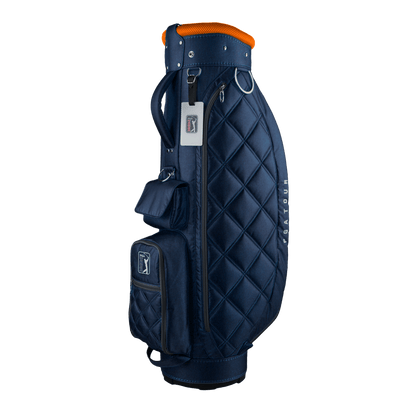 PGA Fashion Fabric Lightweight Rod Bag (Navy Blue)