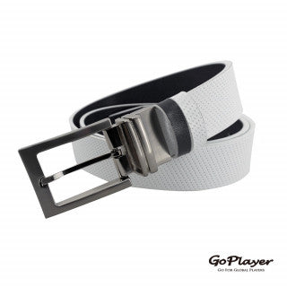 GP35mm double-sided buckle belt (white/black)